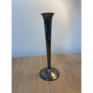 VTG Reed & Barton Iridescent Silver Plate Bud Vase